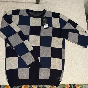 Scotch & Soda Men’s Checkered Sweater